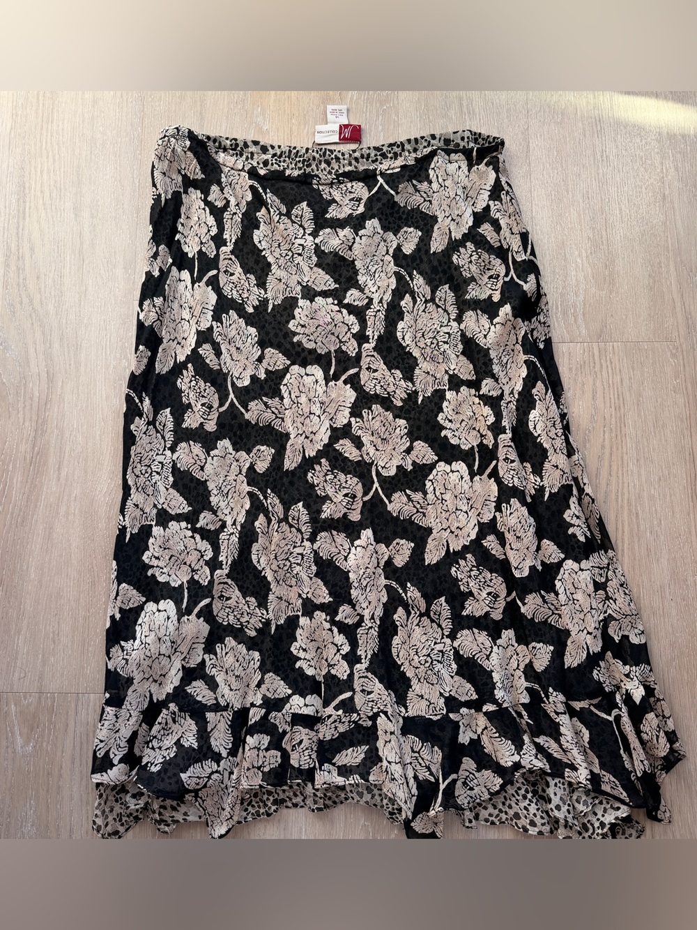 JM collection floral skirt